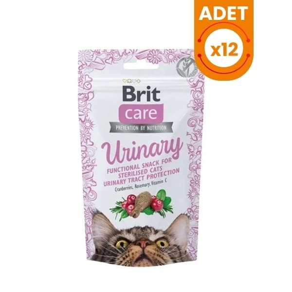 Brit Care Snack Urinary İdrar Sağlığı Destekleyici Kedi Ödül Maması