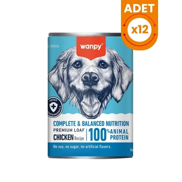 Wanpy TavukluTahılsız Yetişkin Konserve Köpek Maması