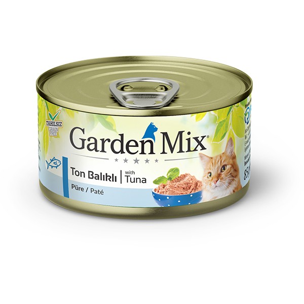 Garden Mix Ton Balıklı Tahılsız Kıyılmış Konserve Kedi Maması