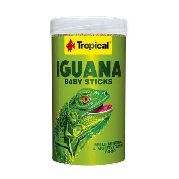 Tropical İguana Baby Sticks Yavru İguanalar için Çubuk Yem
