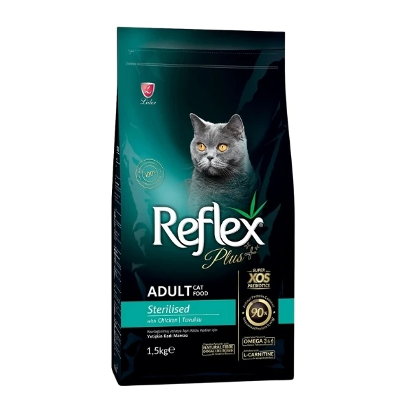 Reflex Plus Tavuklu Yetişkin Kısırlaştırılmış Kedi Maması - 1.5 Kg