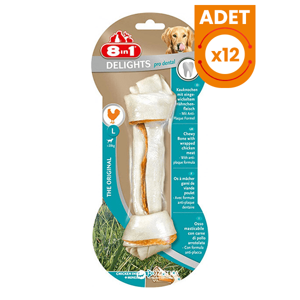 8in1 Delights Bones Pro Dental Köpek Kemik Ödülü