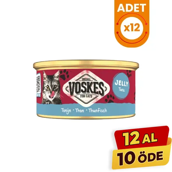 Voskes Ton Balığı Yetişkin Konserve Kedi Maması