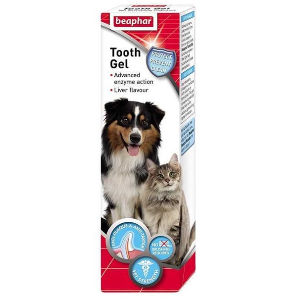 Beaphar Tooth Jel Kedi ve Köpekler İçin Enzim Etkili Diş Jeli