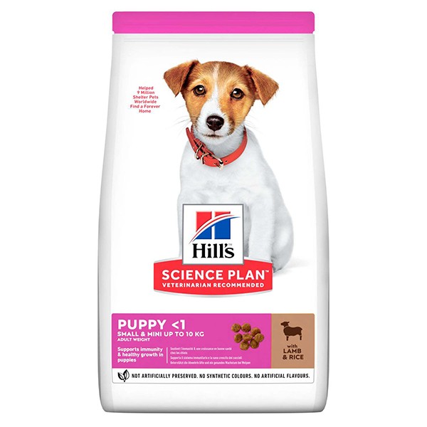 Hills Puppy Small & Mini Kuzu Etli Küçük Irk Yavru Köpek Maması