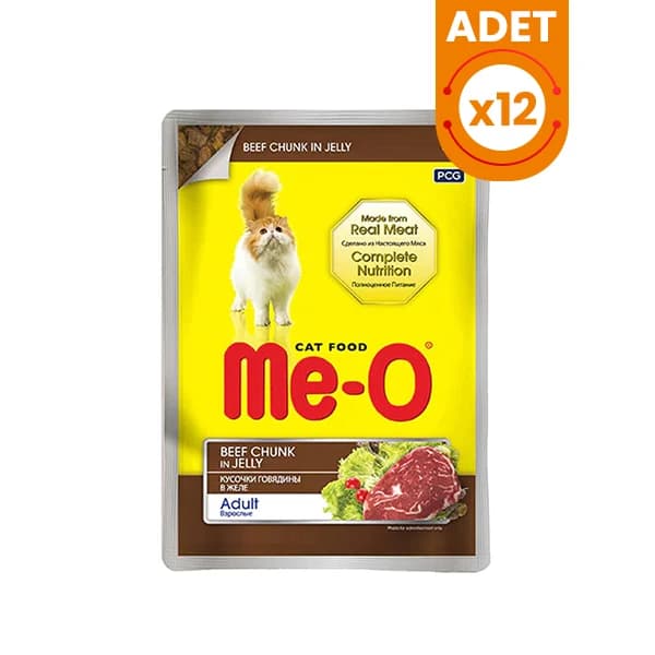 Me-o Meo Adult Beef in Jelly