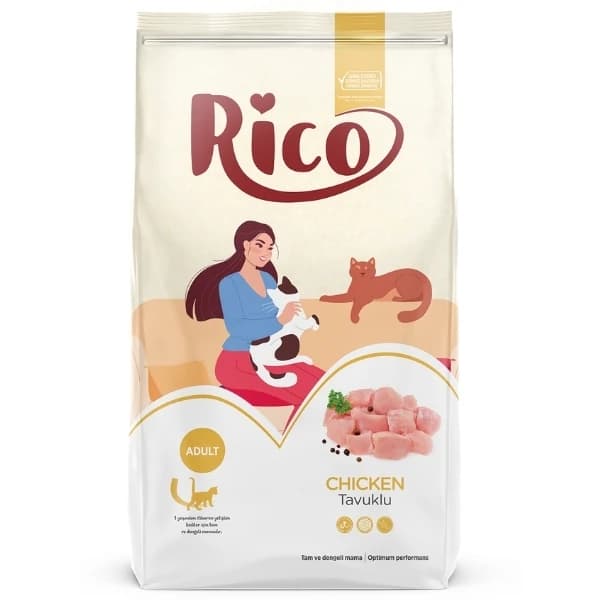 Rico Tavuklu Yetişkin Kedi Maması