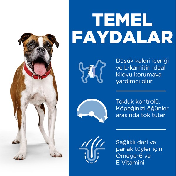 Hills Adult Light Medium Tavuklu Yetişkin Köpek Maması