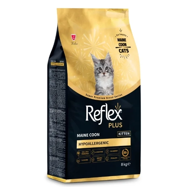 Reflex Plus Hypoallergenic Maine Coon Tavuklu Yavru Kedi Maması