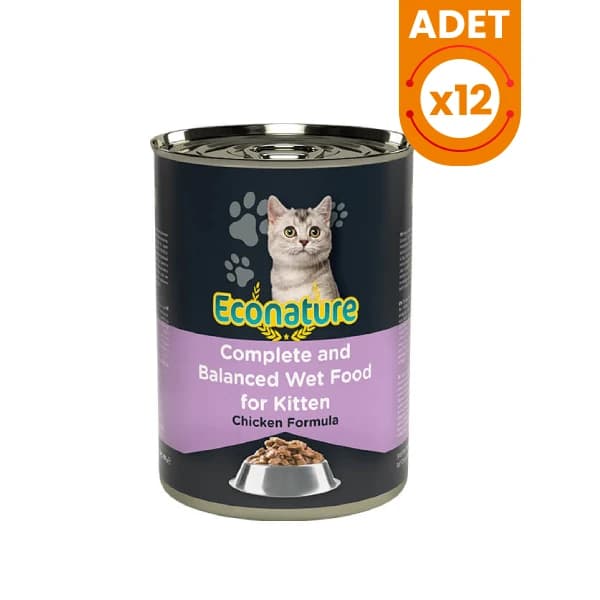 Econature Kitten Chicken Wet Cat Food