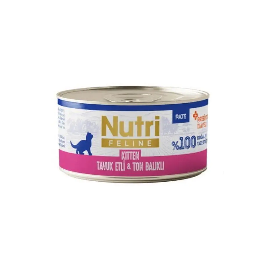 Nutri Feline Kitten Grain-Free Chicken & Tuna Pâté with Prebiotics