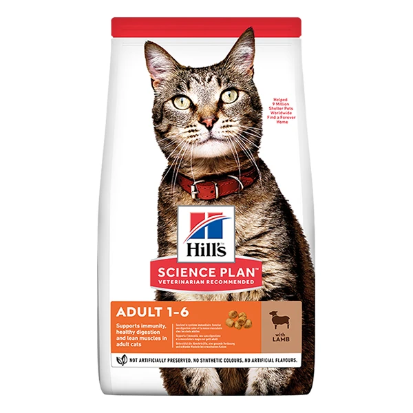 Hills Adult Kuzu Etli Yetişkin Kedi Maması - 10 Kg