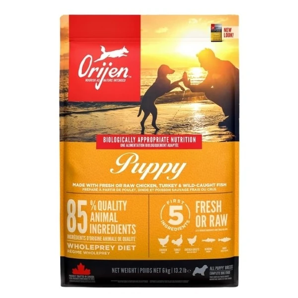 Orijen Puppy Tahılsız Tavuklu Yavru Köpek Maması - 6 Kg