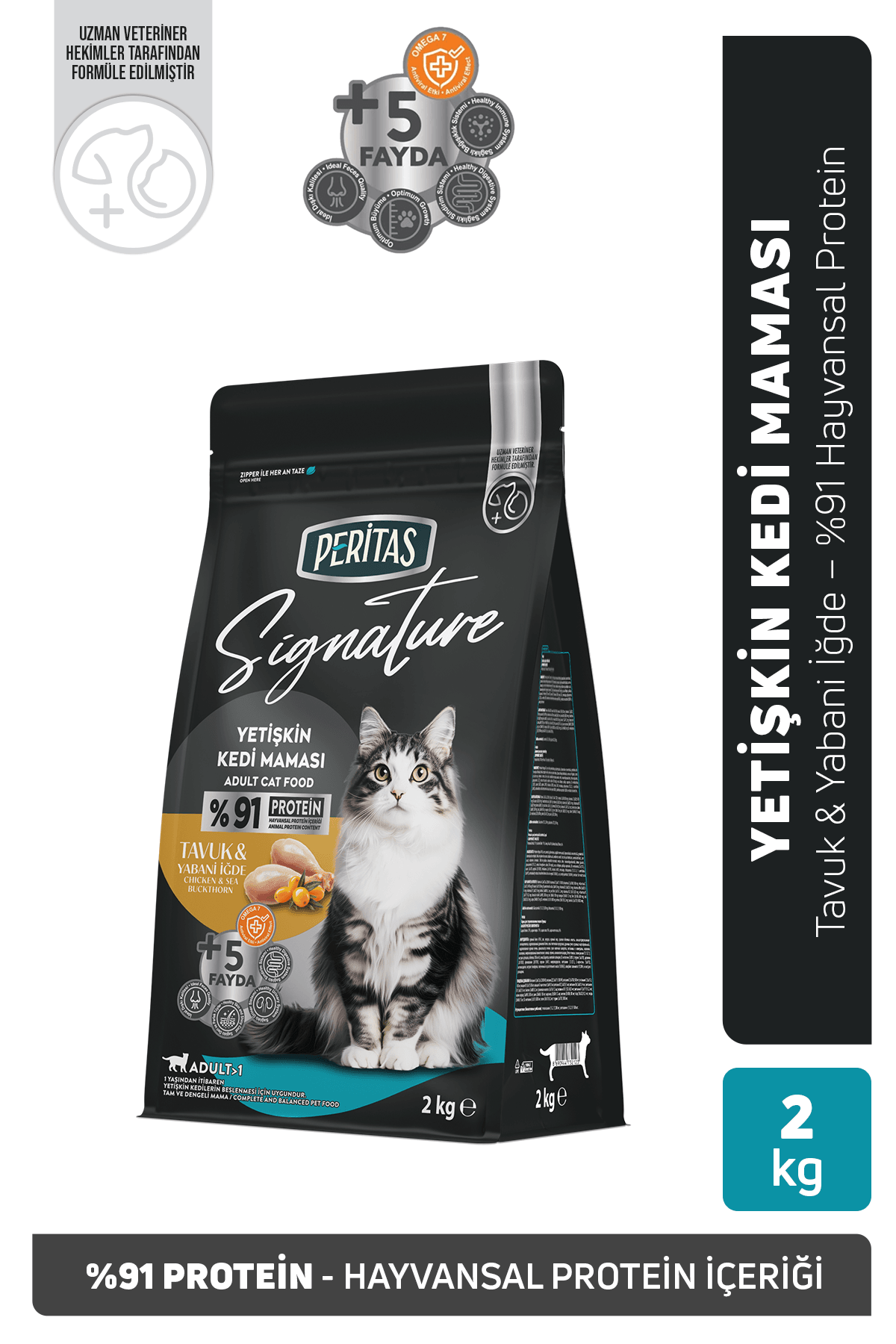 Signature Tavuklu Yetişkin Kedi Maması