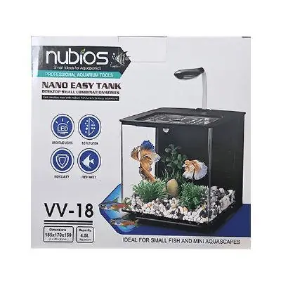 Nubios Nano Easy Akvaryum Siyah