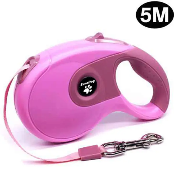 Euro Dog Otomatik Köpek Gezdirme Tasması Yumusak Doku