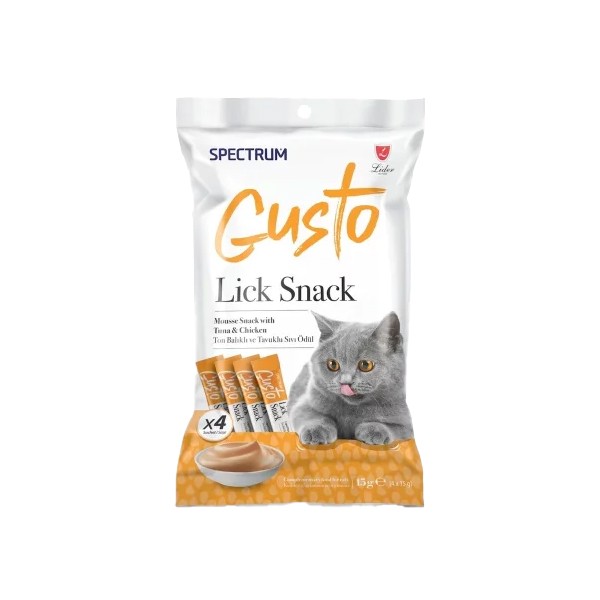 Spectrum Gusto Ton Balıklı ve Tavuklu Sıvı Kedi Ödül Maması