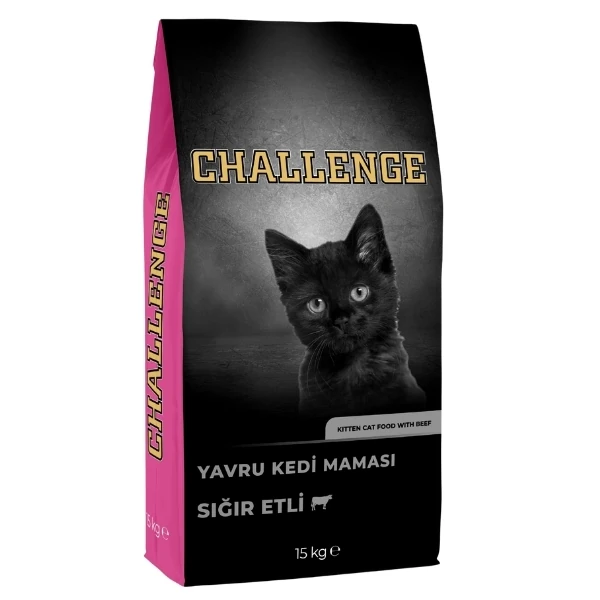 Challenge Sığır Etli Yavru Kedi Maması