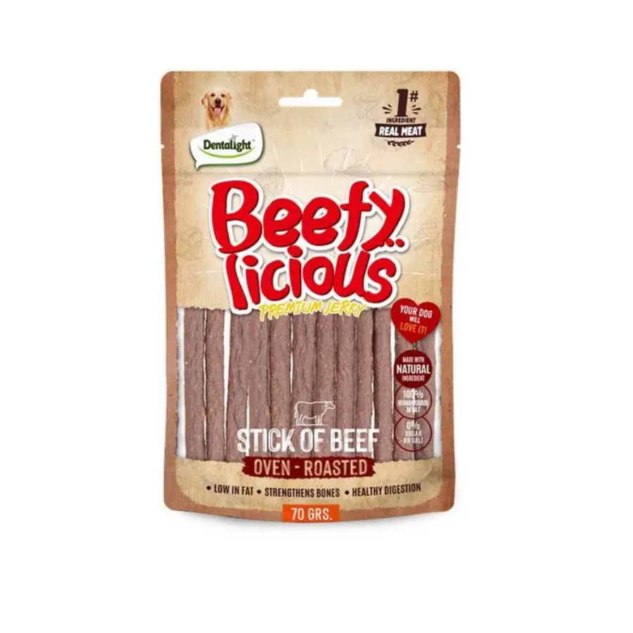 Dentalight Beefy Stick Sığır Etli Köpek Ödül Çubuğu