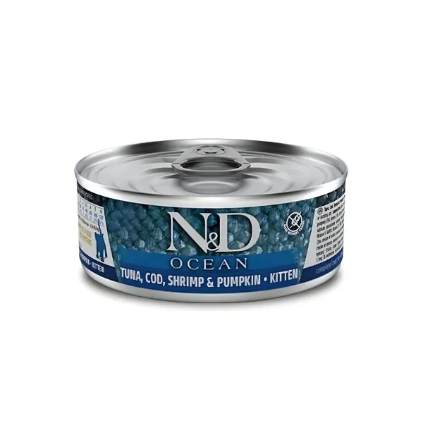 N&d Grain-Free Kitten Fish, Shrimp & Pumpkin