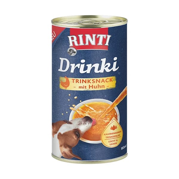 Rinti Drinki Sağlıklı ve Doğal Taze Tavuklu Besleyici Köpek Çorbası