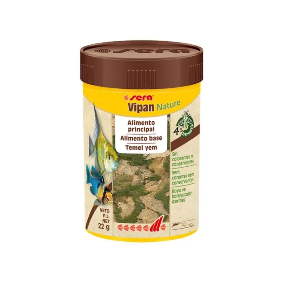 Sera Vipan Nature Süs Balıkları İçin Pul Temel Yem