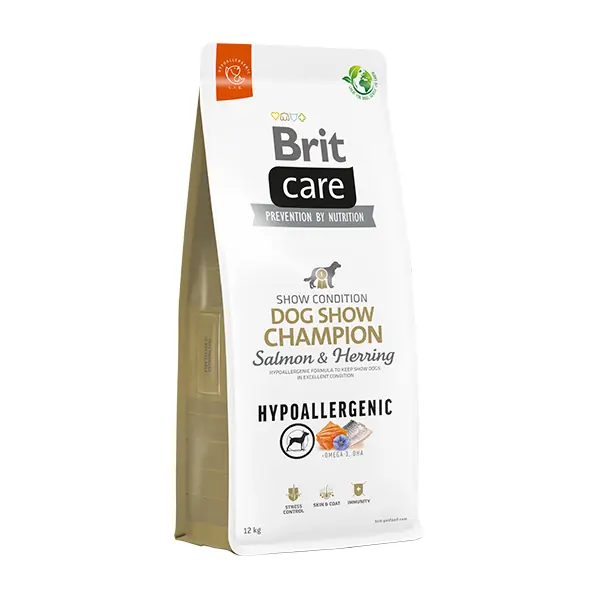 Brit Care Hypo-Allergenic Champion Somonlu ve Ringa Balıklı Yetişkin Köpek Maması