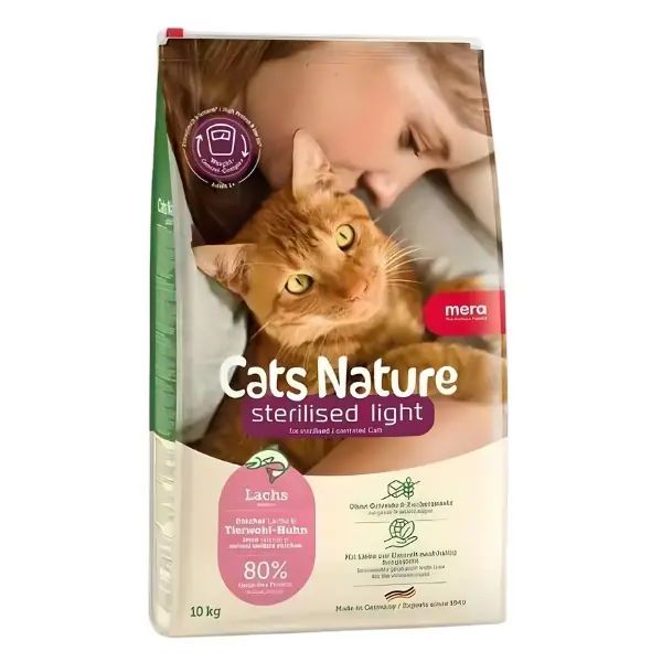 Mera Cats Nature Somonlu Kısırlaştırılmış Kedi Maması