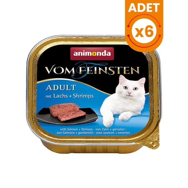 Animonda Somon ve Karidesli Yetişkin Konserve Kedi Maması