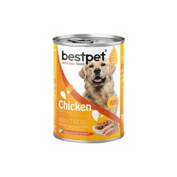 Bestpet Tavuklu Gravy Soslu Yetişkin Konserve Köpek Maması
