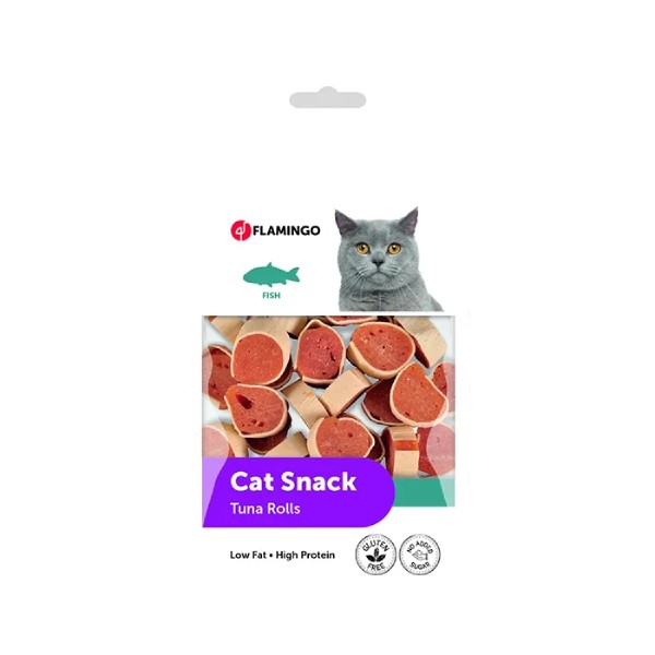Flamingo Hapki Cat Sushi Roll Tuna Balıklı Kedi Ödül Maması
