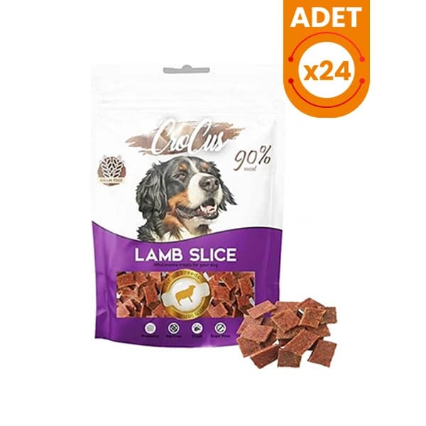Crocus Slice Kuzulu Tahılsız Köpek Ödül Maması