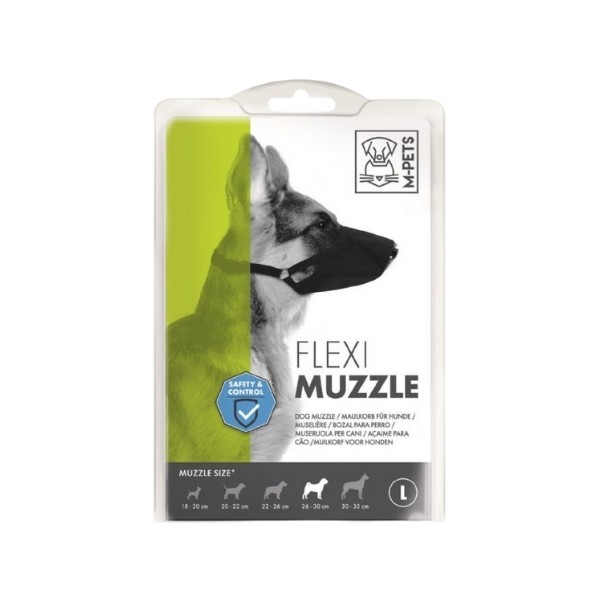 M-Pets Flexi Ayarlanabilir Bez Köpek Ağızlığı