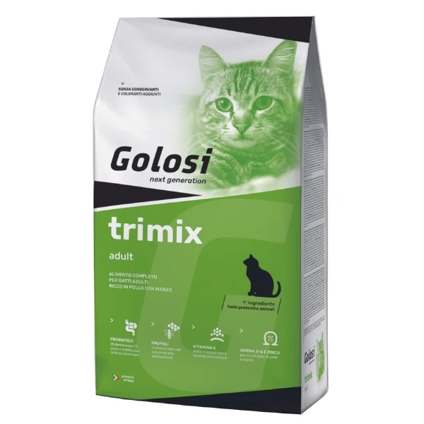 Golosi Tri Mix Karışık Yetişkin Kedi Maması - 20 Kg