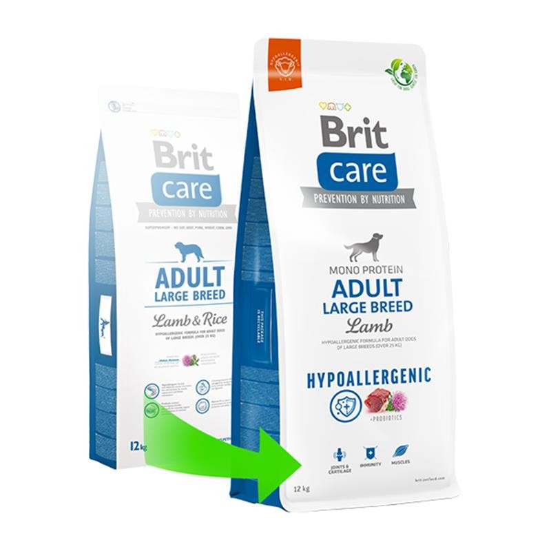 Brit Care Hypo-Allergenic Kuzu Etli Büyük Irk Yetişkin Köpek Maması