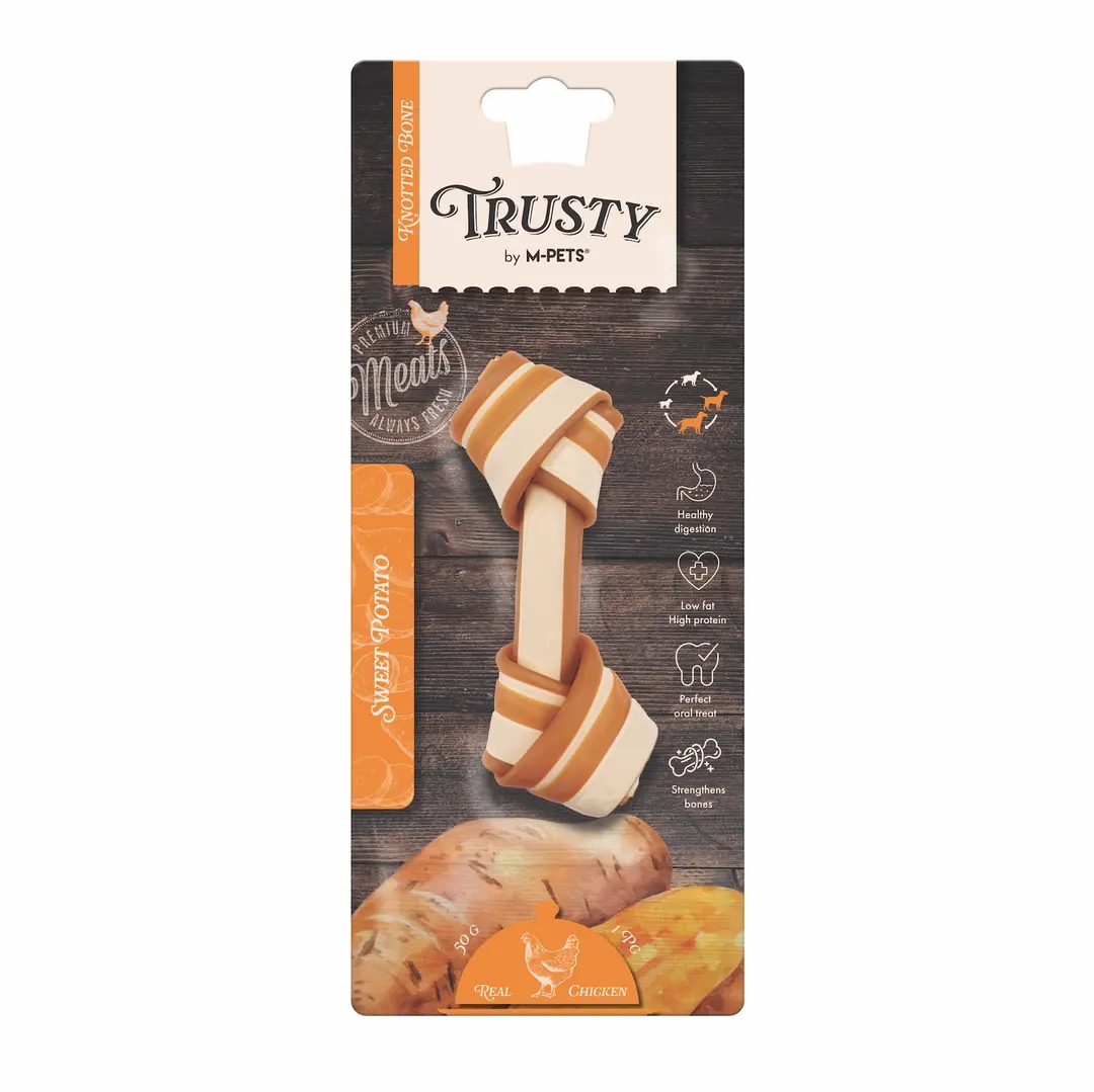 M-Pets Trusty Chicken Tatlı Patatesli Kemik Köpek Ödülü