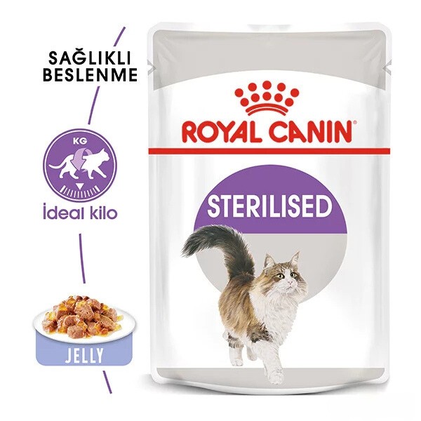 Royal Canin Sterilised Jelly Pouch Kısırlaştırılmış Kedi Maması