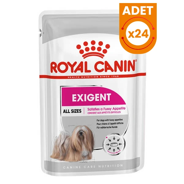 Royal Canin Exigent Pouch Konserve Köpek Maması - 24 Adet 85 Gr