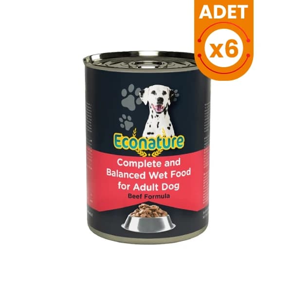 Econature Sığır Etli Yetişkin Köpek Konservesi