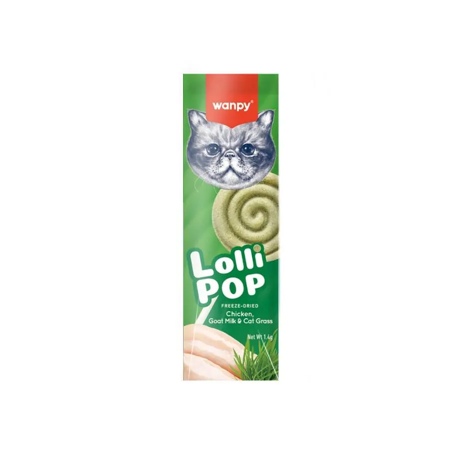 Wanpy LolliPop Kedi Otlu Lolipop Kedi Ödülü