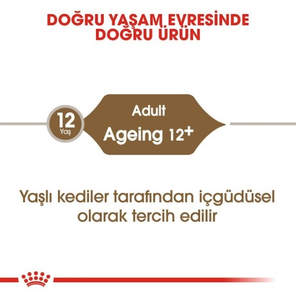 Royal Canin Ageing +12 Gravy Pouch Yaşlı Konserve Kedi Maması