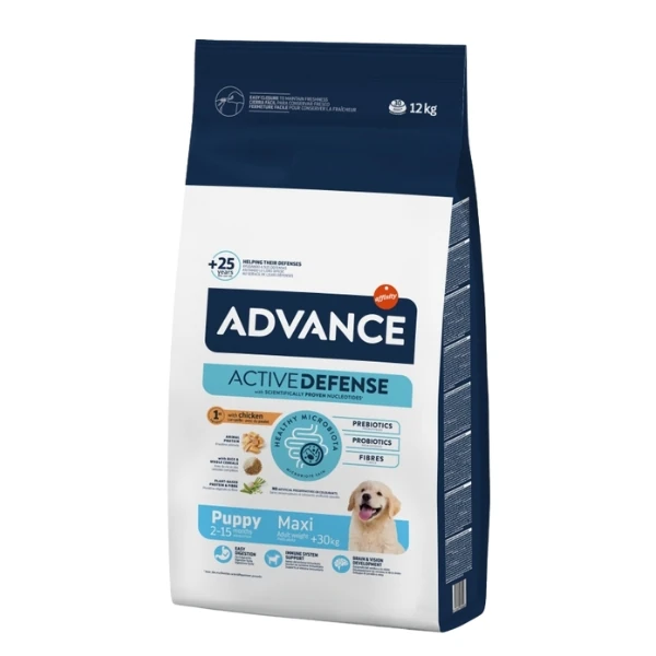 Advance Puppy Maxi Tavuklu Büyük Irk Yavru Köpek Maması - 12 Kg