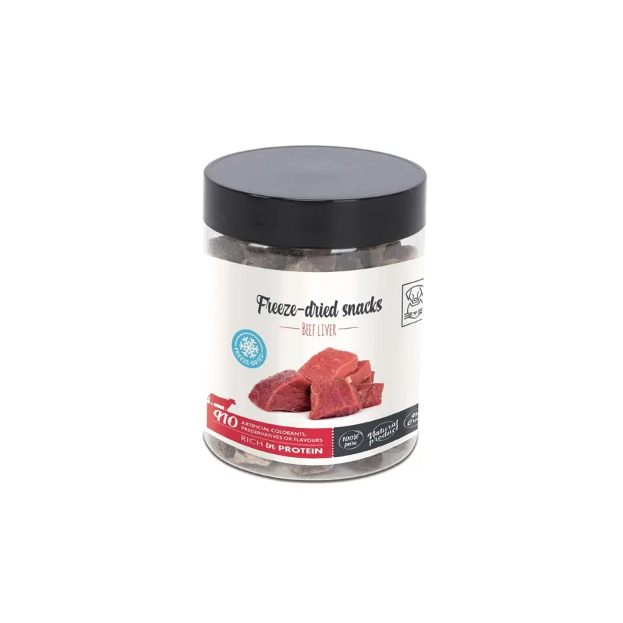M-Pets Freeze Dried Dondurularak Kurutulmuş %100 Dana Ciğeri Köpek Ödülü 50 Gr 50g