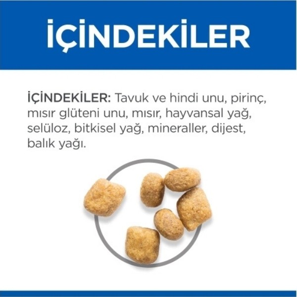 Hills Oral Care Tavuklu Ağız ve Diş Sağlığı için Yetişkin Kedi Maması