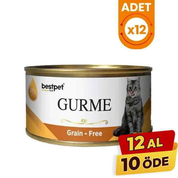 Bestpet Gurme Jöleli Ciğerli Yetişkin Konserve Kedi Maması