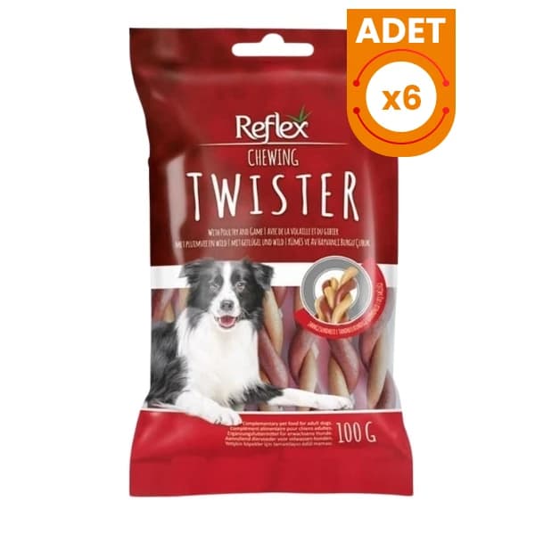 Reflex Chewing Dog Twister Av Hayvanlı Köpek Ödül Maması