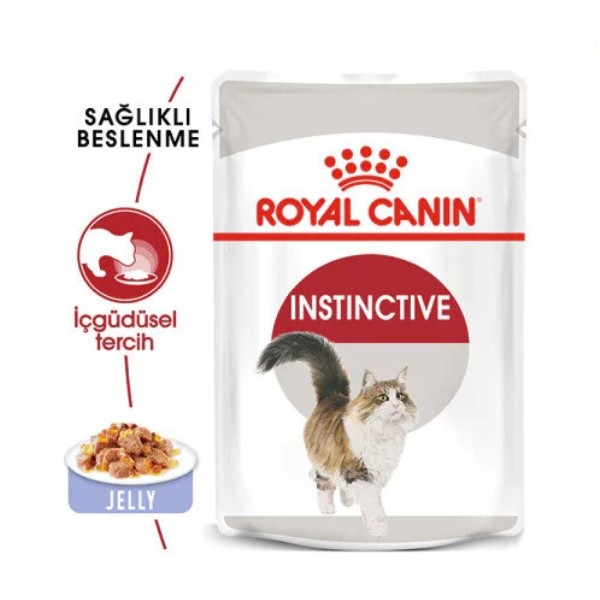 Royal Canin İnstınctive Jelly Pouch Konserve Kedi Maması