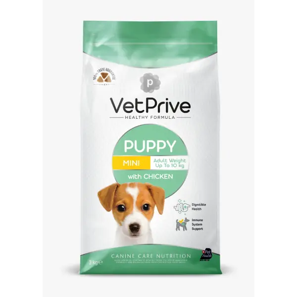 Vet Prive Puppy Tavuklu Küçük Irk Yavru Köpek Maması