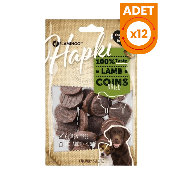 Flamingo Hapki Coins Kuzulu Glutensiz Köpek Ödül Maması