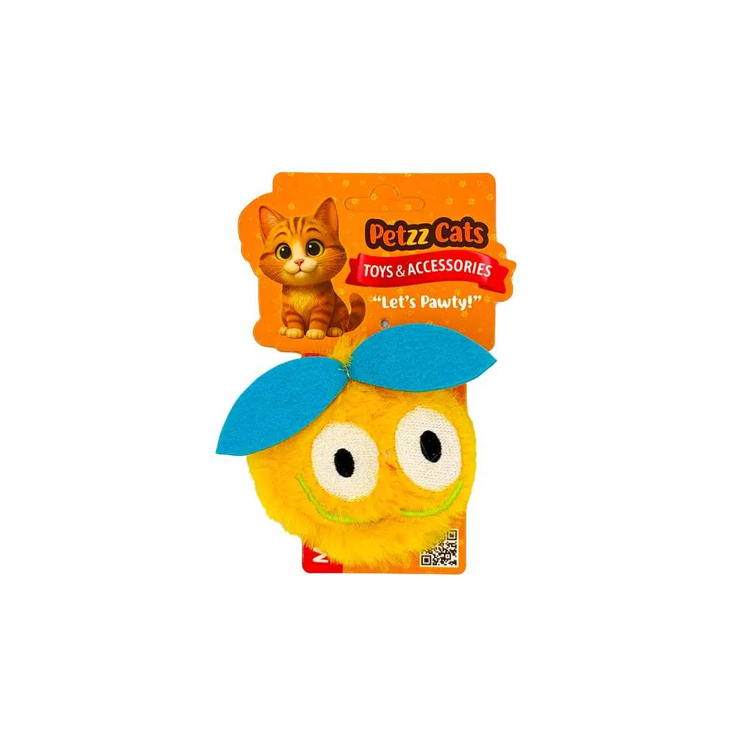 PetzzCats Peluş Matatabi ve Çıngırak Sesli Peluş Kedi Oyuncağı